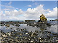D0345 : A rocky coast, Ballintoy by Kenneth  Allen