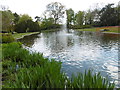 The lake in Pinner Memorial Park