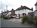 Houses on Pymmes Green Road