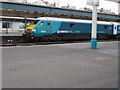 ST3088 : Arriva Trains Wales Driving Van Trailer 82306 in Newport railway station by Jaggery