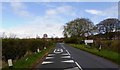 Worlaby village sign on Elsham Road