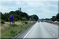 SK7964 : A1 Southbound near to Carlton-on-Trent by David Dixon