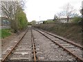 Railway west of Beza Road level crossing