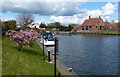 Moorings at Torksey Lock