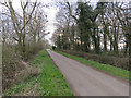 Six Hills Road towards Walton on the Wolds