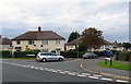 The junction of Barker Crescent and Hartopp Road