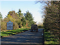 Cold Overton Road towards Oakham