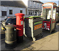 Street furniture outside Jerome News