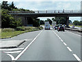 Vicarage Lane Bridge over the A1 at North Muskham