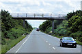 Footbridge over the A17 near Newark