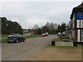 Slip road junction at Westwell Leacon leaving the A20