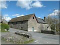 SO2160 : Brookside Farmhouse and barn by Alan Murray-Rust