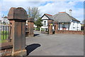 Entrance to Hawkhill Cemetery