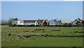 View towards houses on Whitesand Drive