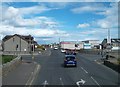 A2 (Newcastle Road) at its junction with Carrigenagh Road and Moor Road