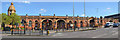 SK5904 : Leicester Station panorama by Julian P Guffogg