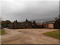 Estate buildings at Kinnordy Home Farm