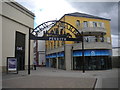 Brewery Lane entrance to New Squares, Penrith