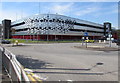 Recently-opened multistorey car park, Neath