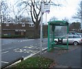 Bus stop on Mayfield Road