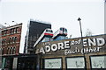 View of the front end of the Village Underground 1983 Jubilee line tube stock from Great Eastern Street #3