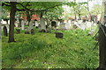 View of graves in Bunhill Fields #19