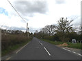 TM1852 : B1077 Ashbocking Road, Swilland by Geographer