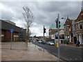 Looking south-west down Broad Street