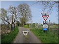 Railway crossing Bowdell Lane