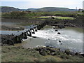 Weir on the Avan near Port Talbot