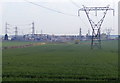 View east towards High Marnham Substation