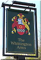 Whittington Arms name sign, Tonna