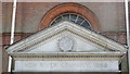 Entrance to the former Whitewebbs Pumping Station - detail