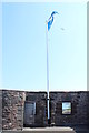 NS3274 : Flying the Flag, Newark Castle by Billy McCrorie