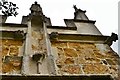 South Newington: St. Peter ad Vincula Church: A gargoyle and monsters on the south porch