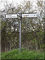 TM1550 : Roadsign on Main Road by Geographer