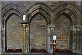 Deddington: The Church of Ss Peter and Paul: Triple sedilia