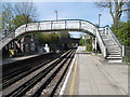 Footbridge at West Finchley Underground station