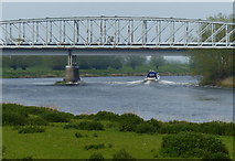 SK8174 : Dunham Bridge and pipebridge by Mat Fascione