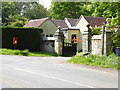 Entrance to Rowfant Lodge