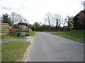 Bus stop and shelter on Waveney Drive, Belton