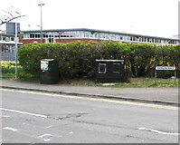 ST1578 : Telecoms cabinets, Gabalfa Road, Llandaff North, Cardiff by Jaggery