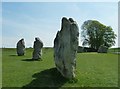 SU1069 : Avebury - Some stones of the Southern Inner Circle by Rob Farrow