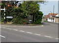 Berrow boundary sign