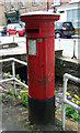 SE8382 : Edward VII postbox outside the former Post Office, Thornton-le-Dale by JThomas