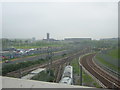 TQ3884 : Railway junctions in the Olympic Park by Christopher Hilton