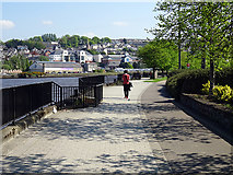 C4316 : Walking beside the River Foyle, Derry/Londonderry by John Lucas