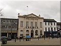 Ripon Town Hall and flanking buildings