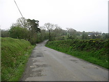 T0529 : Minor road heading for Castlebridge by David Purchase