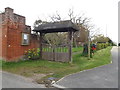 TM1349 : St.Peter's Church Lych Gate by Geographer